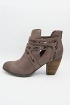 Taupe Enzo Bootie