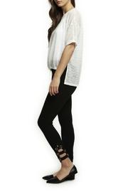  Lace Up Eyelet Detail Legging