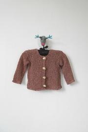 Brown Knitted Cardigan