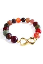  Carnelian Infinity Bracelet