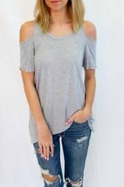  Casual Grey Long Top