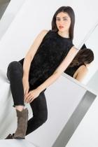  Jacqueline Tank Black