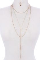  Gold-layered Necklace Bar