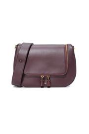  Vere Satchel In Burgundy Satin