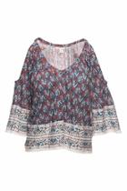  Bordeaux Tapestry Top