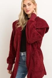  Fur Open Cardigan