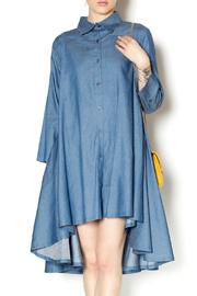  Buttoned Denim Dress