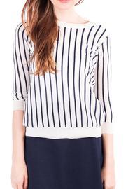  Navy Stripe Sweater