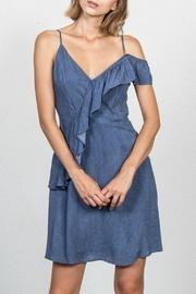  Assymetrical Ruffle Dress