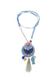  Handmade Denim Necklace