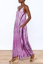  Purple Ravine Sleeveless Dress