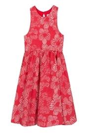  Leaf Jacquard Dress