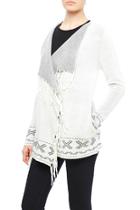  Fringe Sweater Cardigan