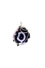  Banded Agate Pendant