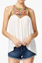  Beautifully Embroidered Top