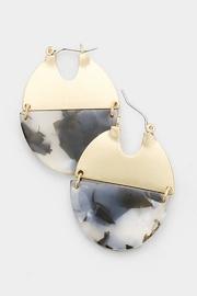  Half & Half Earring