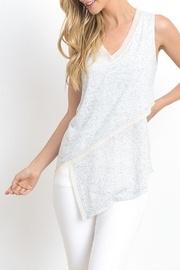  Cozy Faux-wrap Tank