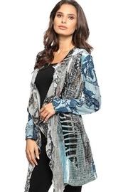  Mixed Burnout Cardigan