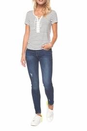  Laced Stripe Tee