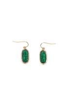  Green Glitter Earrings