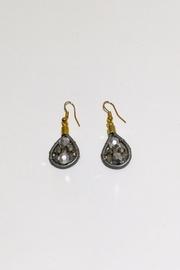  Grey Round Earrings