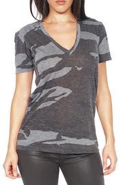 Camo V Neck Tee