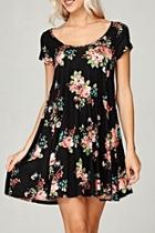  Blackberry Floral Tunic