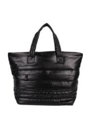  Large Black Puffer Tote