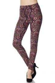  Purple Print Legging