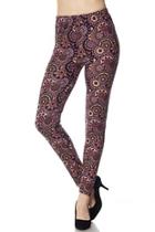 Purple Print Legging