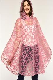 Floral Rain Poncho