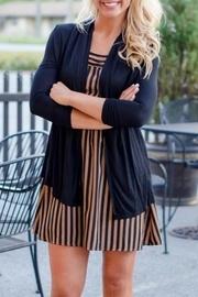  Solid Black Cardigan