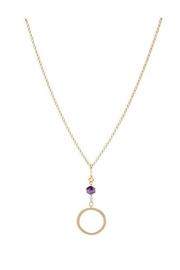 Peace Amethyst Necklace
