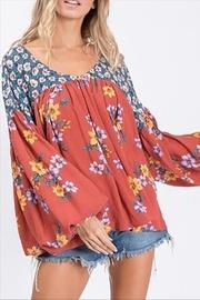  Boho Autumn Top