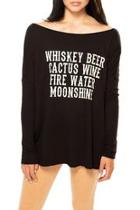  Whiskey Beer Poncho