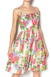  Beaded Rose Floral Dress
