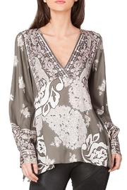 Viviana Satin Tunic Top