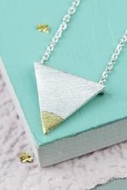 Dipped Triangle Necklace