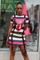  Sequin Tongue Dress