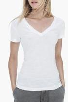  White V Tee