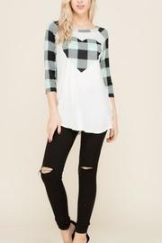  Checker-heart Top