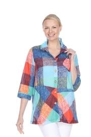  Bright Printed Top
