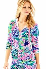  Larina Velour Hoodie