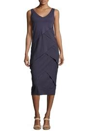  Tiered Pleated Dress