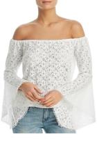  Lace Off-the-shoulder Top