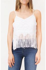  Lace Fringed Top