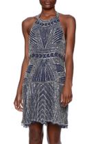  Navy Crystal Dress