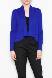  Draped Open Cardigan