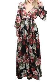  A Line Maxi Dress