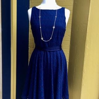  Blue Elisabeth Dress